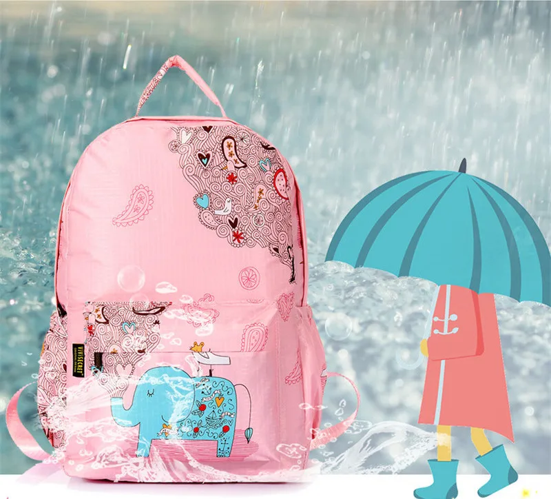 Новые школьные сумки С Рисунком Слона; mochila escolar infantil; рюкзак для ноутбука; Детские рюкзаки для девочек и мальчиков; дорожная сумка; детская сумка