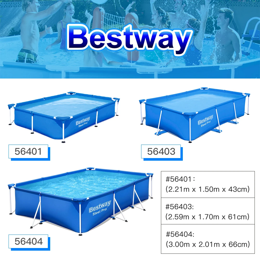 Резервуар для воды Bestway Steel Pro летний 2 6/2 1/3 м | Дом и сад