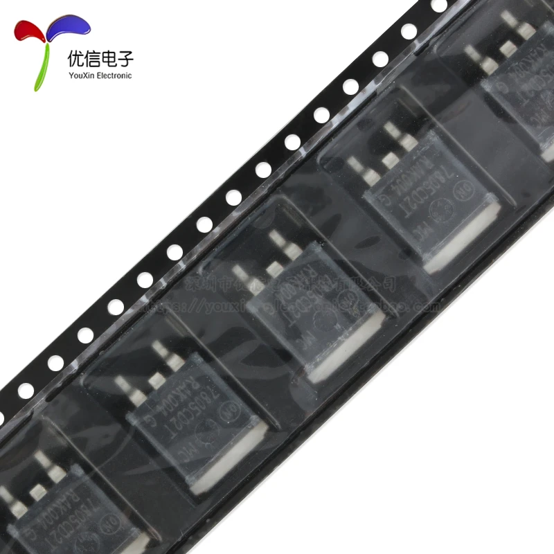 5 шт. MC7805CD2TR4G TO-263-2 5 V/1A