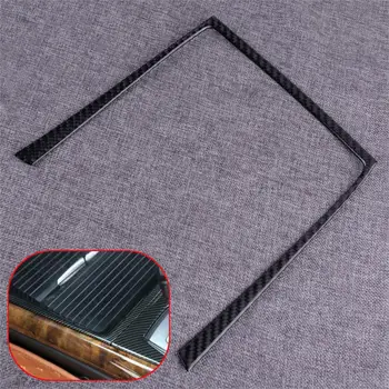 

DWCX Epoxy Carbon Fiber Style Car Front Water Cup Holder Cover Trim Fit for BMW X5 E70 2007 2008 2009 2010 2011 2012 2013