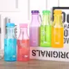 Crystal Water Bottle Transparent Frosted Leak-proof Plastic kettle 550mL Portable Water Bottle for Travel Yoga Running Camping 2