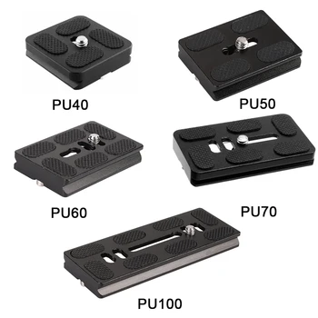 

Aluminum Alloy Quick Release Plate with 1/4inch Screw Mount for Arca Benro Monopod Tripod Ball Head SLR Camera