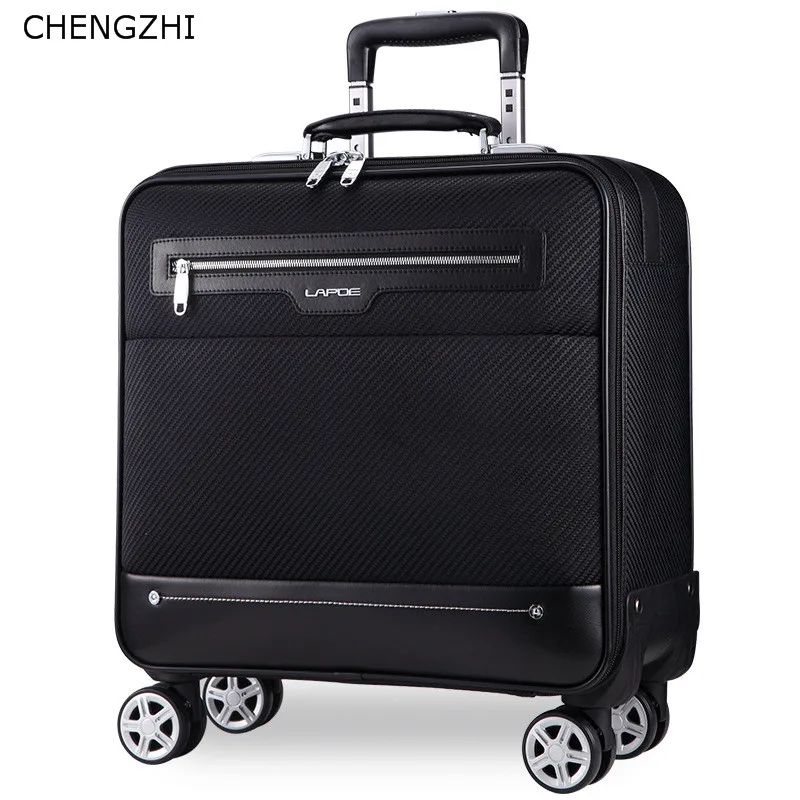 CHENGZHI 1" 20" 22 дюймов, мужской бизнес-чемодан для путешествий, Спиннер, Оксфорд, багаж на колёсиках, сумка на колесиках