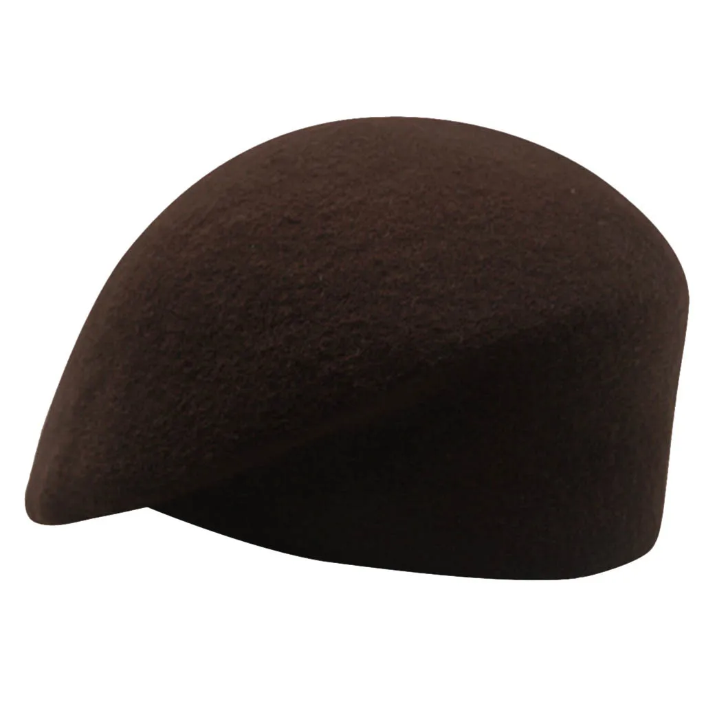 SAGACE Ladies Sweet Solid Warm Wool Winter Beret Women Wool Beret New Autumn And Winter Woman Berets Cap