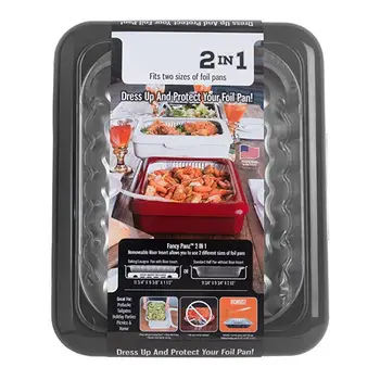 

Insulation Lunch Box Fresh-keeping Durable Pan with Large Capacity Aluminum Tin Foil Tray for Outdoor Picnic