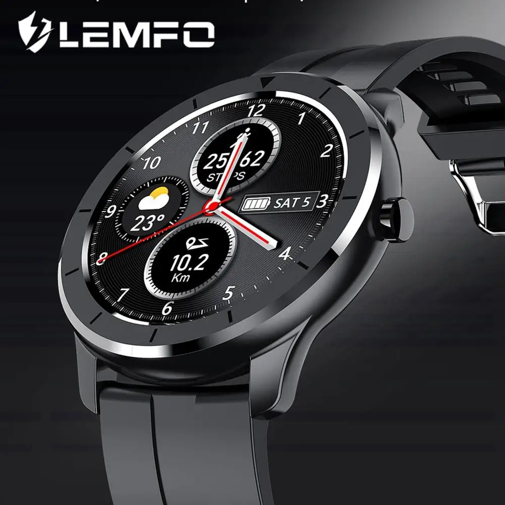 Спортивные Смарт часы LEMFO, IP68 Водонепроницаемые, с полным сенсорным экраном, пульсометром, монитором уровня кислорода в крови, с несколькими режимами спорта, на заказ, Смарт часы для мужчин|Смарт-часы|   | АлиЭкспресс