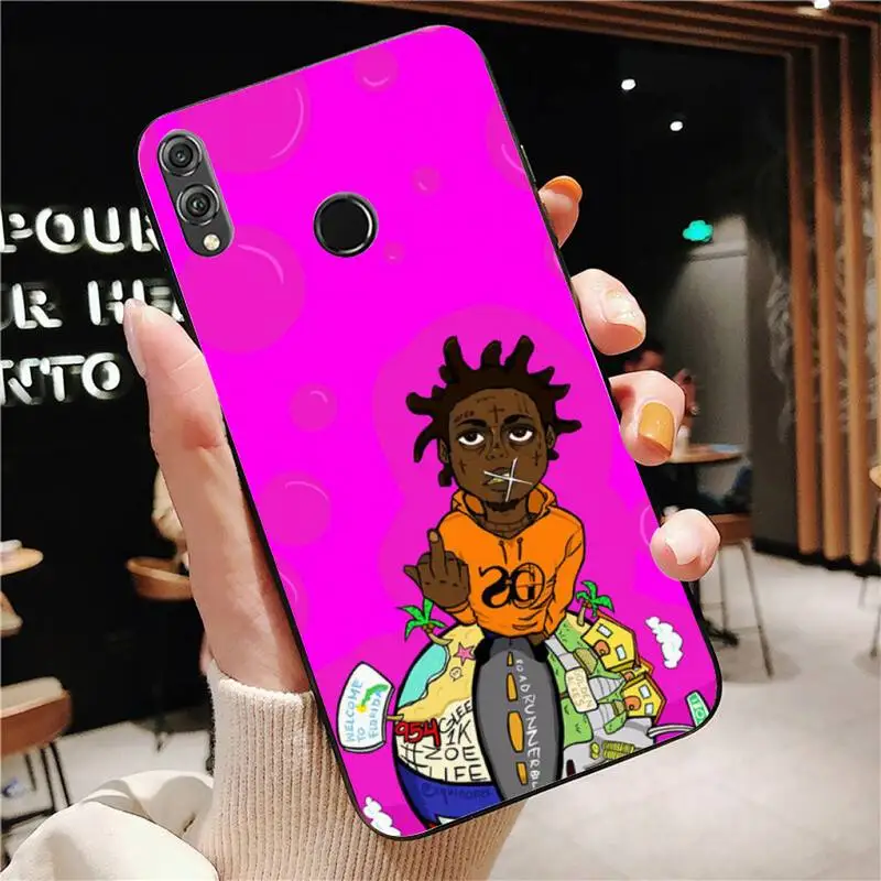 YNDFCNB Kodak Black Rapper Customer Phone Case for Huawei Honor8X 8A 9 10 20 Lite 10i 20i 7A 7C P20 30 40 Lite