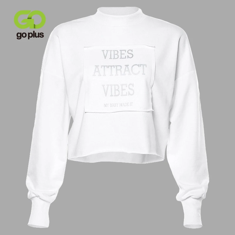 

GOPLUS Winter Women's Sweatshirt Hoodies Kpop Bts-bangtan Black Round Neck Hoodies Women Pullover Streetwear Bluzy Damskie C8177