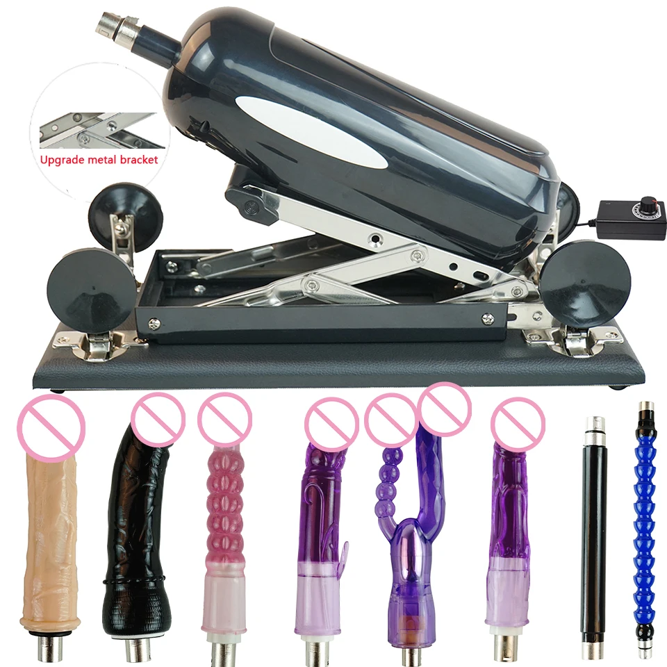 FREDORCH Updated version Sex Machine Gun with Big Dildo, Automatic Sex Machines for women, love machine with 8 attachment 1