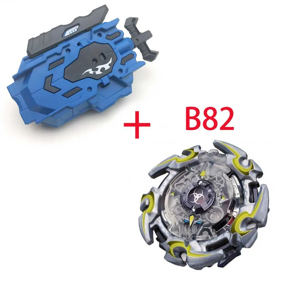 Beyblade Burst B-134 CHO-Z Валькирии. Z. Ev движение задним ходом, левый правый двухстороннее провода пусковой Металл усилитель Топ стартер Гиро спиннинг игрушка для боя - Цвет: B82