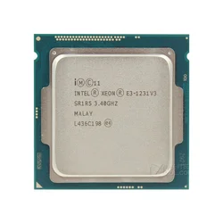 Xeon – processeur E3 1231 V3, 3.3GHz, quad core, CPU 8m, 80W, LGA 1150 