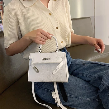 

Classic Brand Handbags Crossbody Bags for Women 2020 Trend Luxury Designer Alligator PU Leather Purses Lady's Small Shoulder Bag