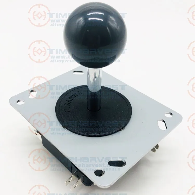 

4 шт. официальный Оригинал Sanwa JLW-TM-8 джойстик 4,8 мм Переключатель аркадный джойстик для аркадная игра машина аксессуары шкаф Запчасти