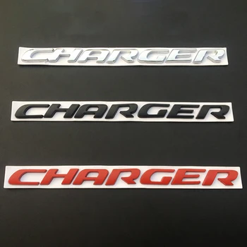 

21.5*1.5CM Modified Decorative Car Stickers CHARGER Decal Emblem For Dodge Charger Auto Rear Front CHARHER Sticker
