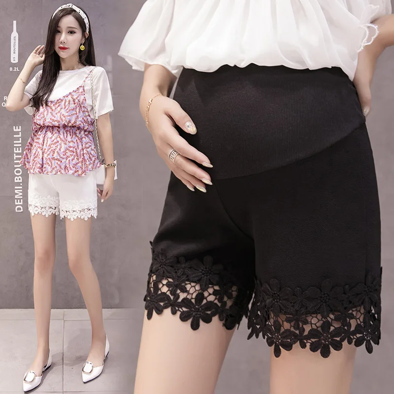 

Pregnant Women Summer Wear 2019 New Style Fashion Lace-up Outer Wear Shorts Fashion Hot Pants Leggings Pregnant Women Safety Sho
