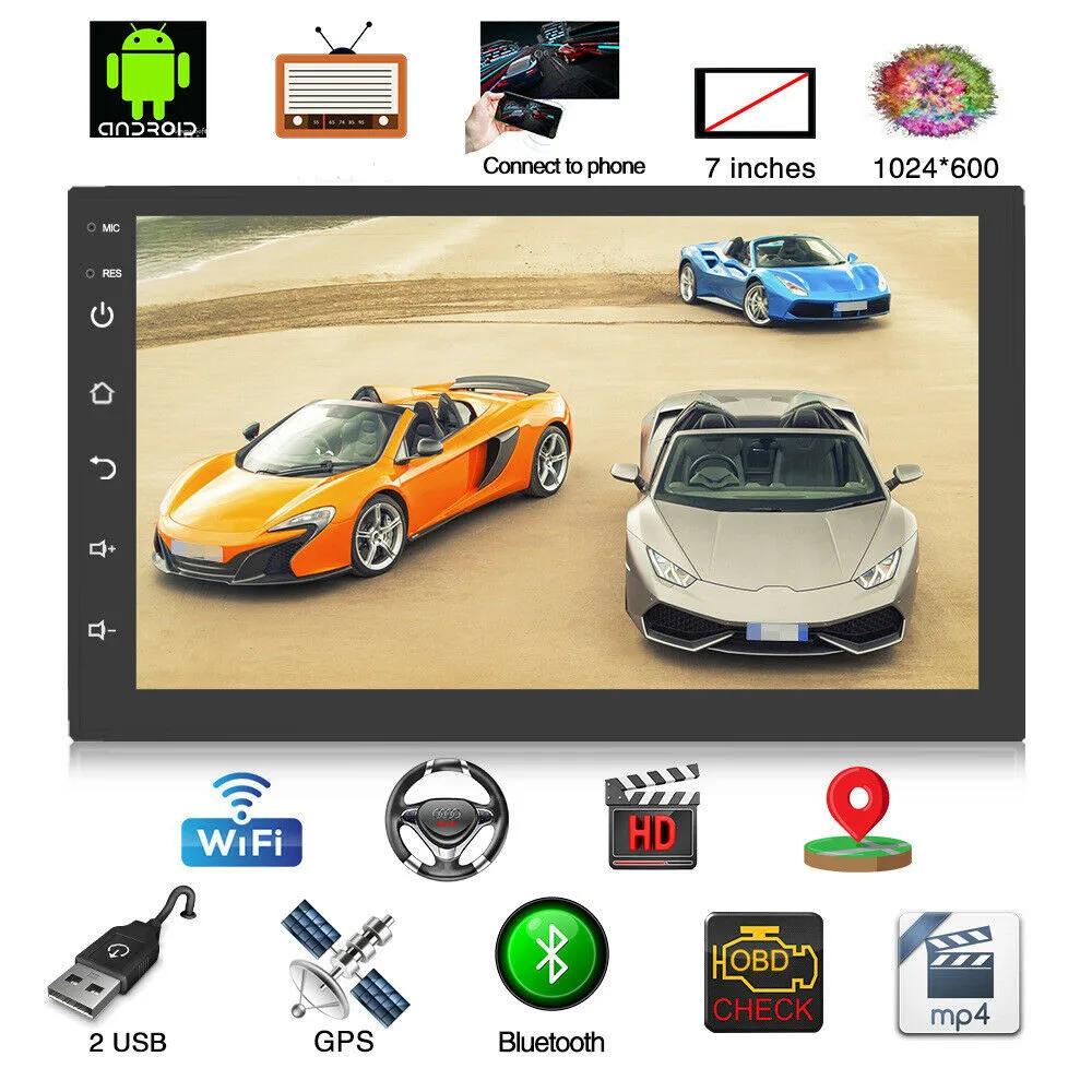 

2 Din Android 8.1 Car radio Multimedia Video Player Universal auto Stereo GPS MAP For Volkswagen Nissan Hyundai Kia toyota CR-V
