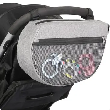 

In Stock Baby Stroller Side Hanging Bag Waterproof Multifunctional Stroller Storage Bag Organizer