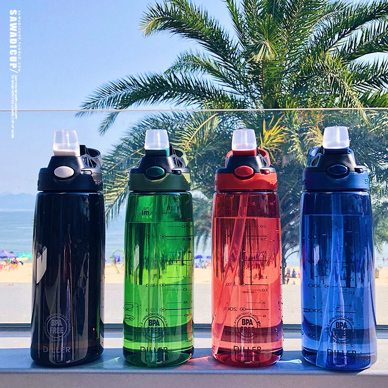 Creative Sports Large Capacity Plastic Bottle Fitness Pipette Bottle with Hand-held Portable