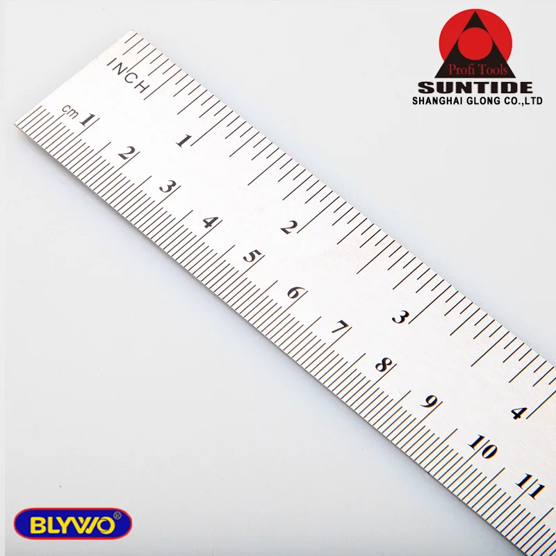 1pc 16inch Stainless Steel Right Measuring Ruler Tool 90 degree metric and inch Angle Square Ruler