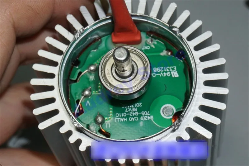 Импортные подшипники B4260 бесщеточный мотор с радиатором 12-24V 2200-4500rpm низкоскоростной беззвучный 775 бесщеточный мотор