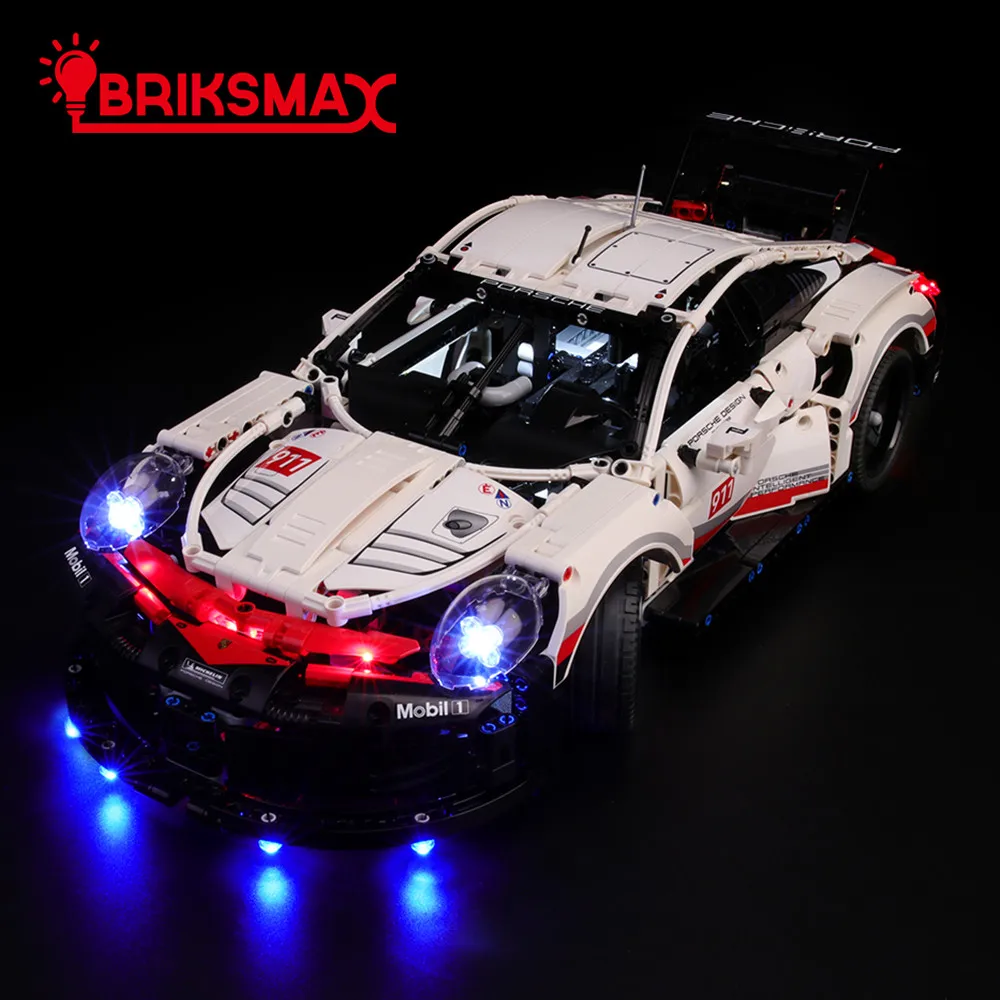 

BriksMax Lighting Kit For Technic Series Building Blocks Compatible With 42096 (NOT Include Model)