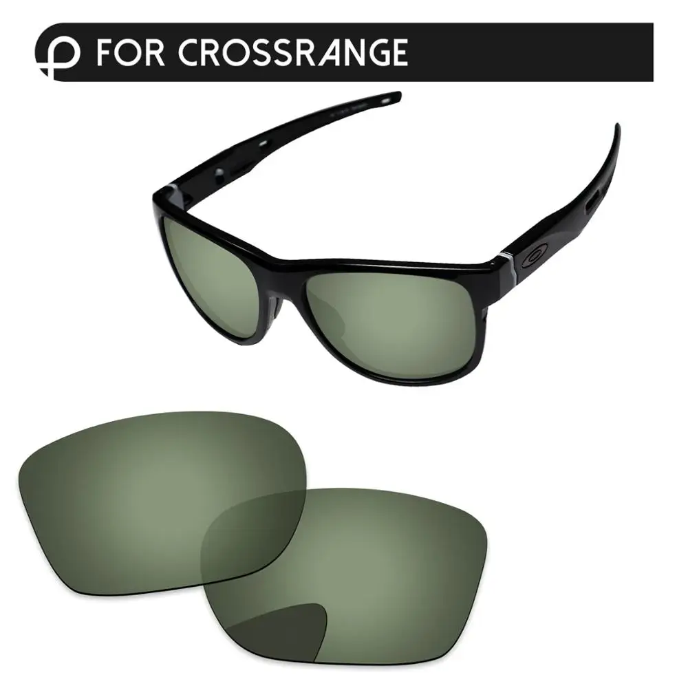 Green Black Замена линз PapaViva для аутентичных кроссвордов OO9361 солнцезащитные очки поляризованные-несколько вариантов - Цвет линз: Green Black