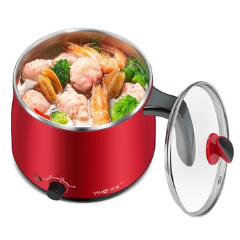 

Multi functional electric cooking pot noodle pot student dormitory dormitory electric hot pot mini electric cooker