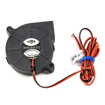 

Anet 3D Printer Accessories DC 24V 0.17A 5015 Ultra-Quiet Cooling Blower Fan for DIY 3D Printer
