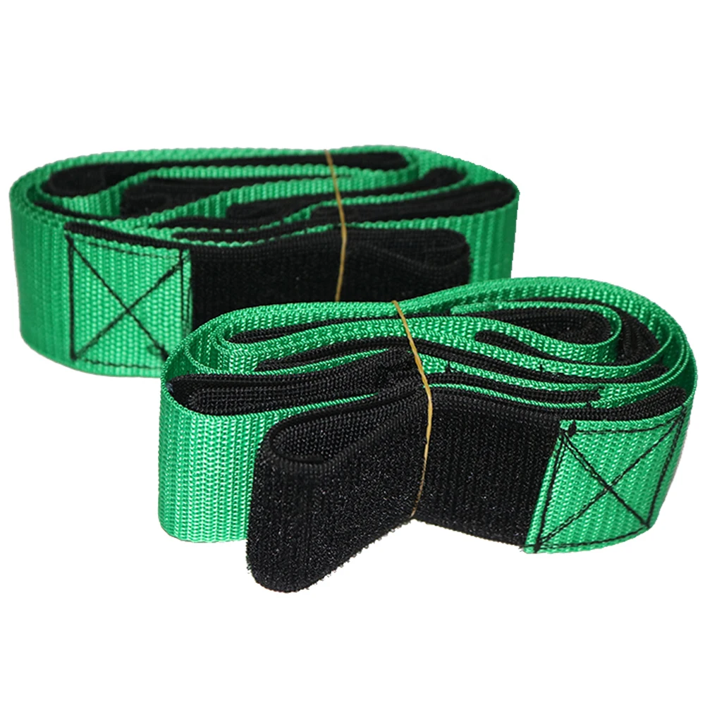 1 Pair Legged Race Bands Outdoor School Yard Party Team Training Cooperative Walking Band Games for Kids Adults 3/6/8/10 Person