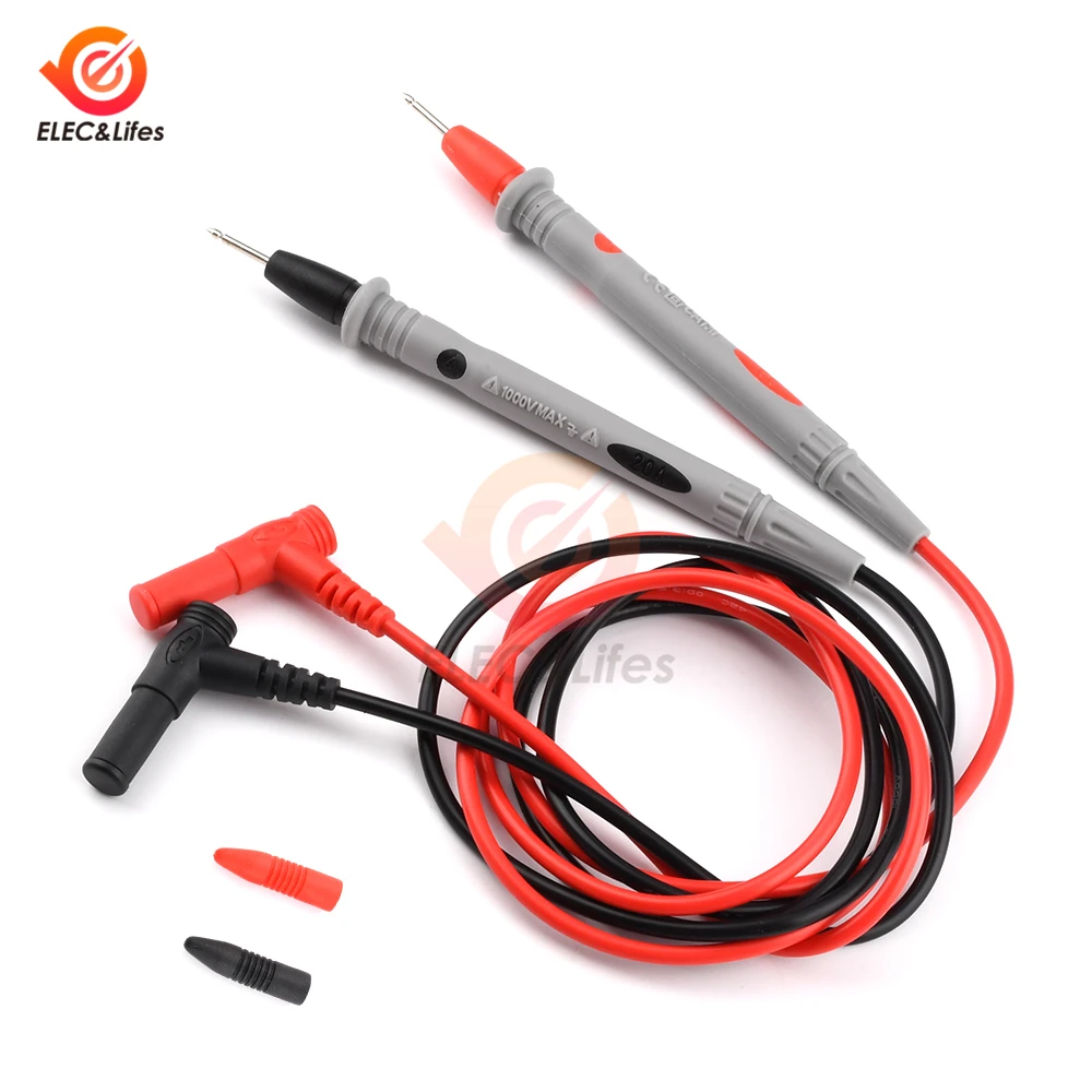

10A/20A 1000V Probe Test Leads Pin for LCD Digital Multimeter Needle Tip Multi Meter Tester Lead Probe Wire Instruments Tools