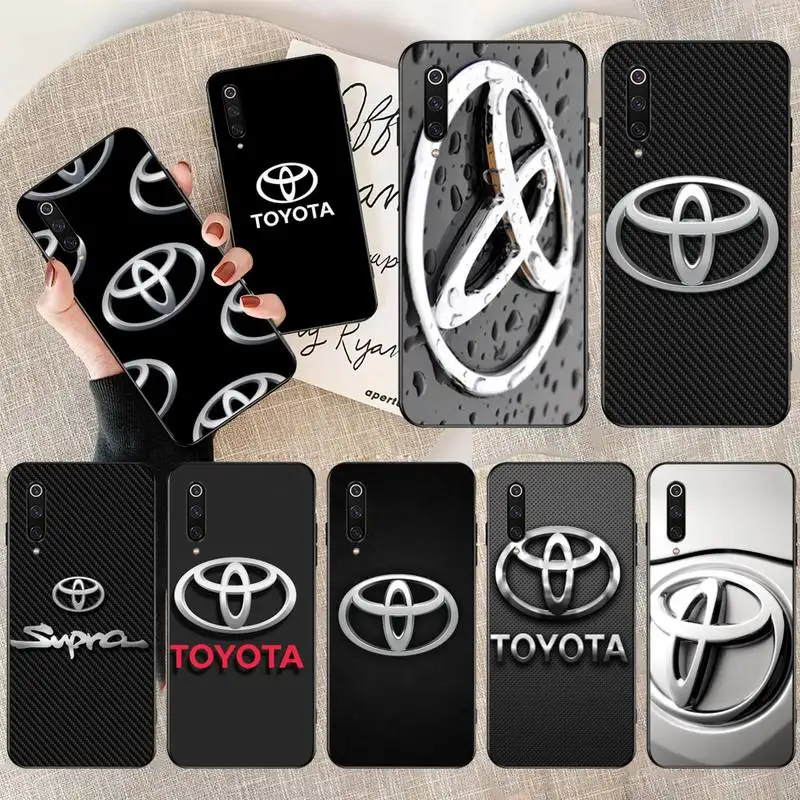 

PENGHUWAN Toyota Racing Logo Luxury Unique Design Phone Cover for Redmi Note 8 8A 7 6 6A 5 5A 4 4X 4A Go Pro Plus Prime
