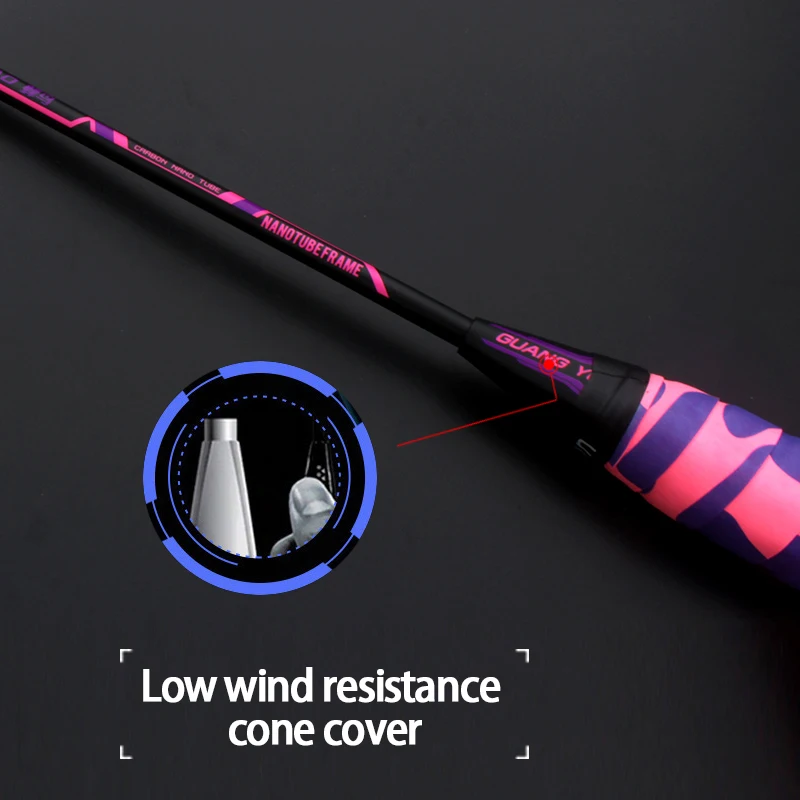 Карбоновые ракетки для бадминтона супер светильник 6U профессиональные ударные и