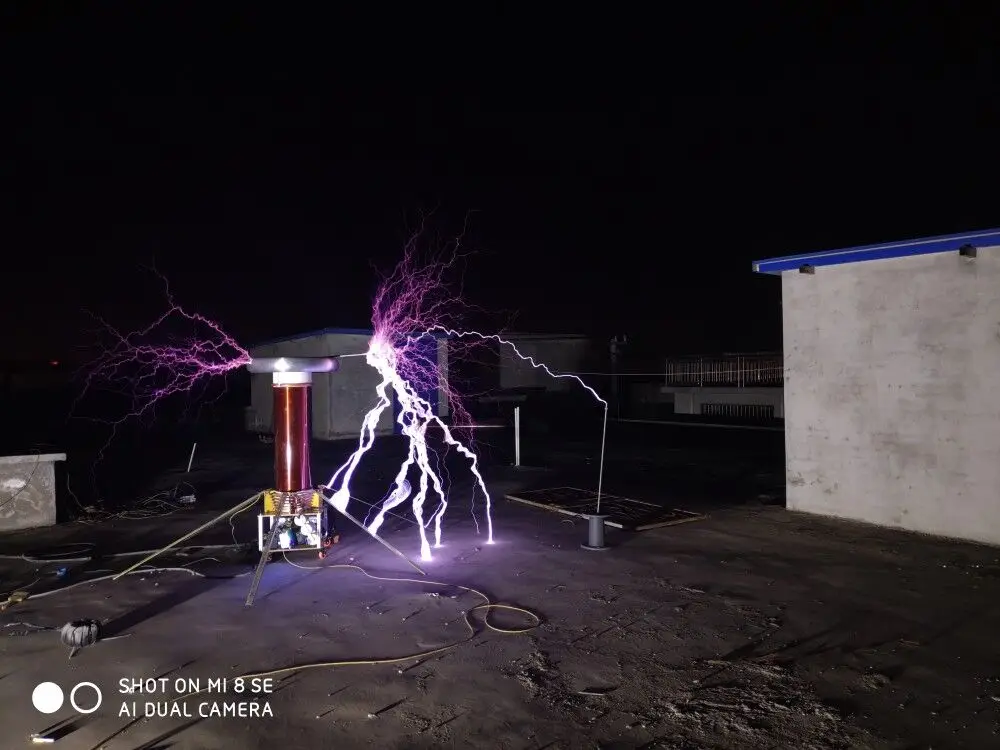 DRSSTC PDM Tesla катушка фазового переключения привод Магнитная штормовая катушка музыка молния