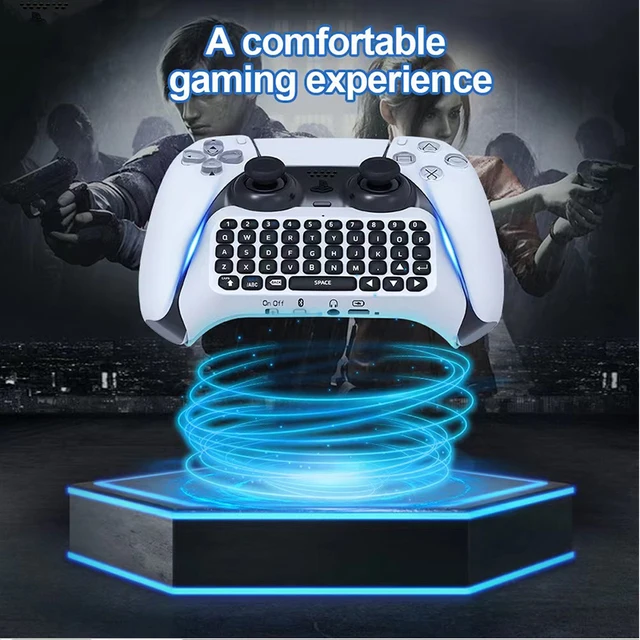 Clavier sans fil Bluetooth à poignée pour PS5