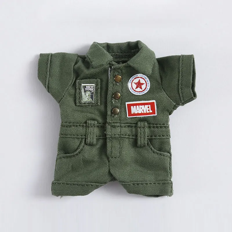 4 Ob11 детская одежда ob11 рабочие штаны 1/12 bjd круглый is Molly Кукла Одежда PICCODO кукла аксессуары - Цвет: 4