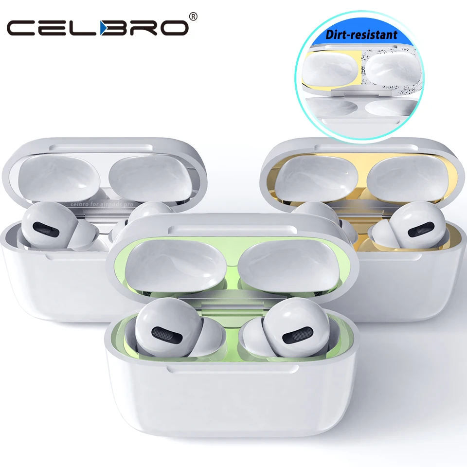 

For Airpods Pro Sticker Skin Ultra Thin Earphone Dust Guard For Airpods 3 Dust-Proof Protector Film Cover Protection Sticker