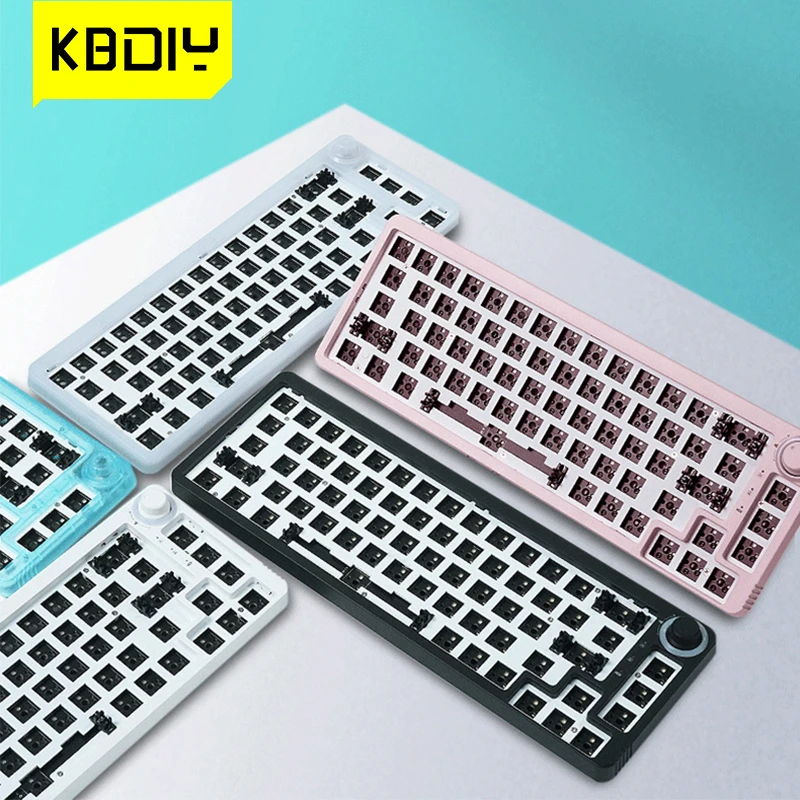 KBDiy TM680 Mechanical Keyboard Kit Hot Swap Wireless Bluetooth RGB Backlit Gamer 60% Keyboard For Cherry Gateron Kailh Switch keyboard desktop