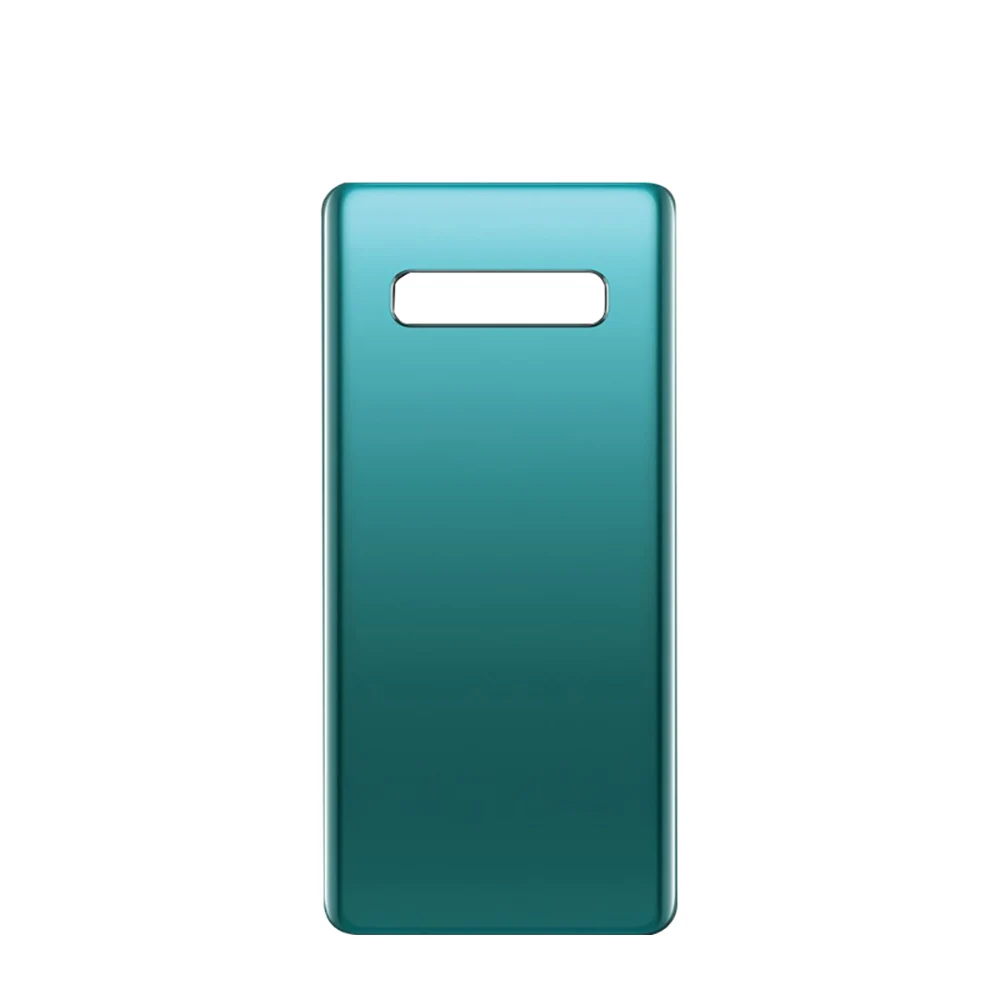 50Pcs Original Color For Samsung Galaxy S10 G973 G973F S10 Plus G975 G975F Back Battery Cover Glass Housing Case Rear Door Panel