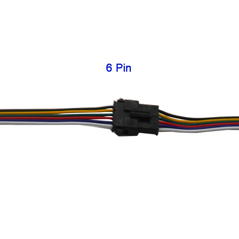 5 пар 3pin 4pin 5pin 6pin JST светодиодный ные разъемы 3528 5050 RGB RGBW RGBWW светодиодная