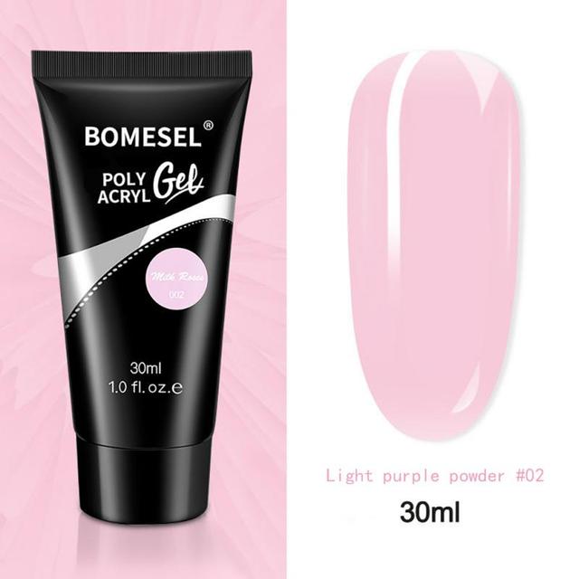 Nail Gel Crystal Extension Gel Nail Polish All For Manicure UV Nail Gel Nail Art Quick Building Nail Polish TSLM2