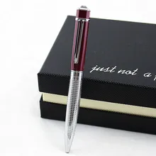 Высококачественная металлическая ручка с бриллиантами, модная деловая ручка из розового золота, Офисная шариковая ручка, школьные канцелярские принадлежности для студентов