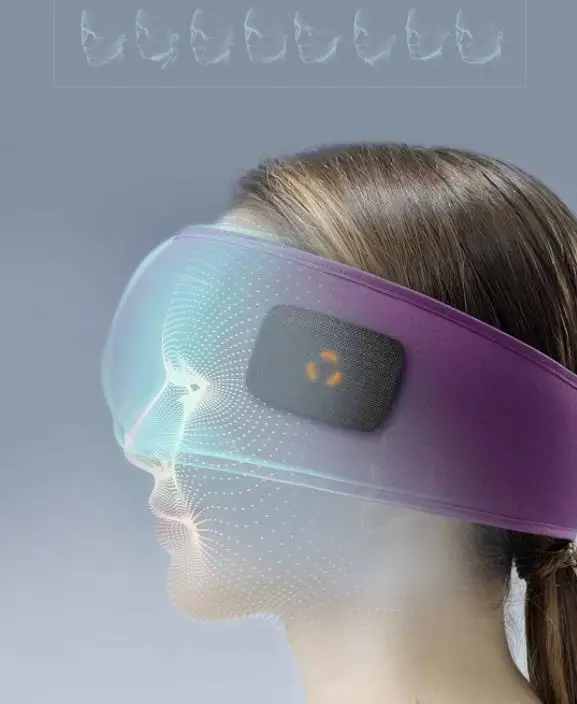 Xiaomi MIjia Беспроводная теплая маска для глаз съемная маска для глаз Расслабьтесь полное покрытие портативная беспроводная нагревательная Маска Для Глаз Спа умный дом