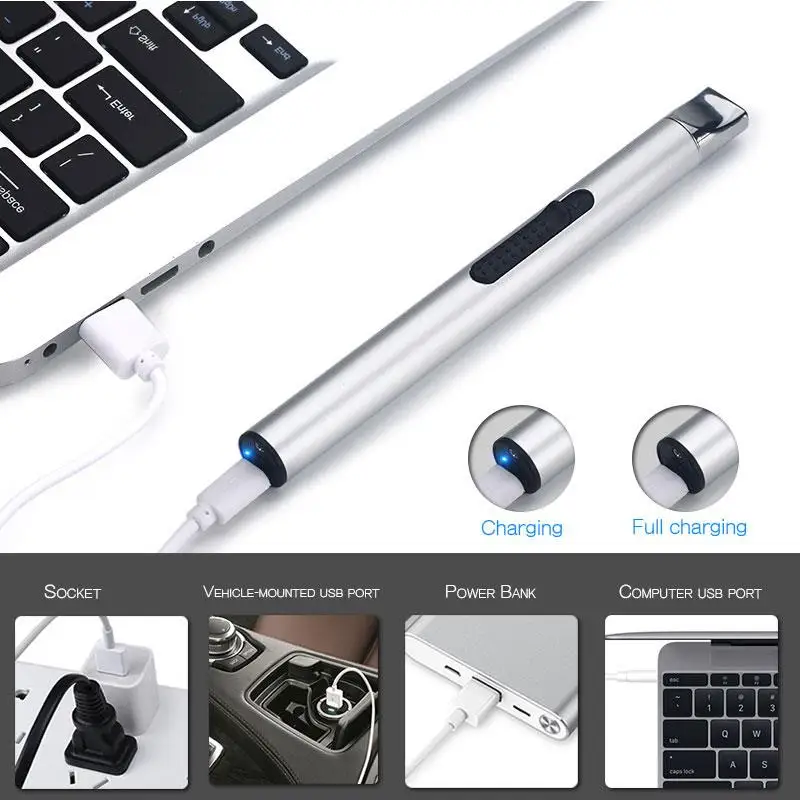 

Polymer Lithium Battery Ignition Lighter Gas Stove Cooker Windproof Practical Firearm Camping Zinc Alloy Portable Kitchen