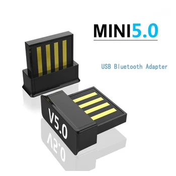 

Bluetooth 5.0 Audio Transmitter Receiver Mini Dongle Adapter AUX 3.5mm USB Jacks For Windows PC Laptop Car Wireless Adapter