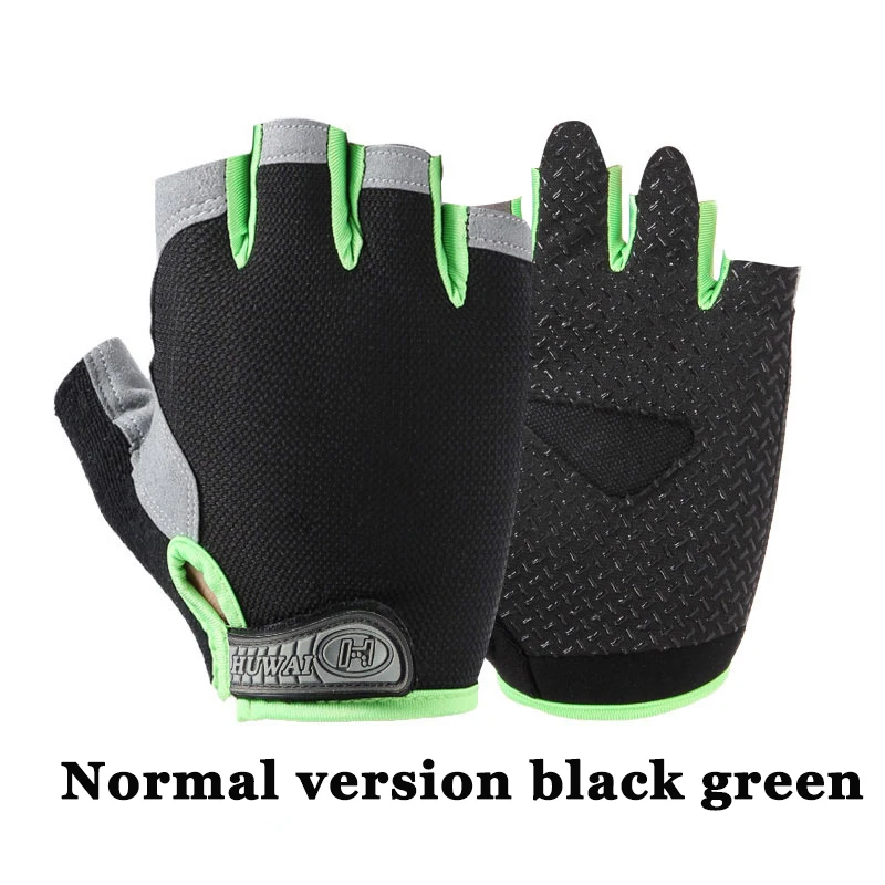 Fishing Gloves Outdoor Sports Sun Protection Half Finger Gloves Fitness Non-Slip Breathable Riding Fishing Gloves Tackle Pesca - Color: White