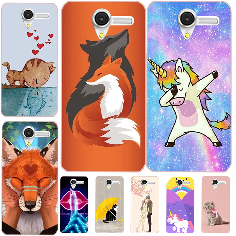 Модный мягкий силиконовый чехол для Alcatel One Touch Pop 3 5 0 &quot5015 5015D 5065 5015X с принтом
