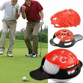

6PCS/lot Outdoor Hollow Alphabet Golf Ball Line Liner Marker Pen Drawing Alignment Marks Tool Set Equipment Accessories