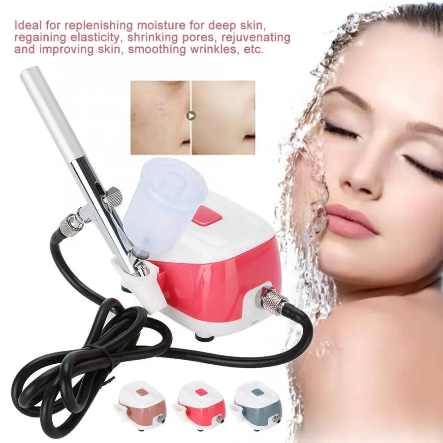 

Led Facial Mask Mini New Oxygen Water Skin Care Injection Spray Cold Moisturizing Sprayer Tattoo Makeup Skin Tag Removal