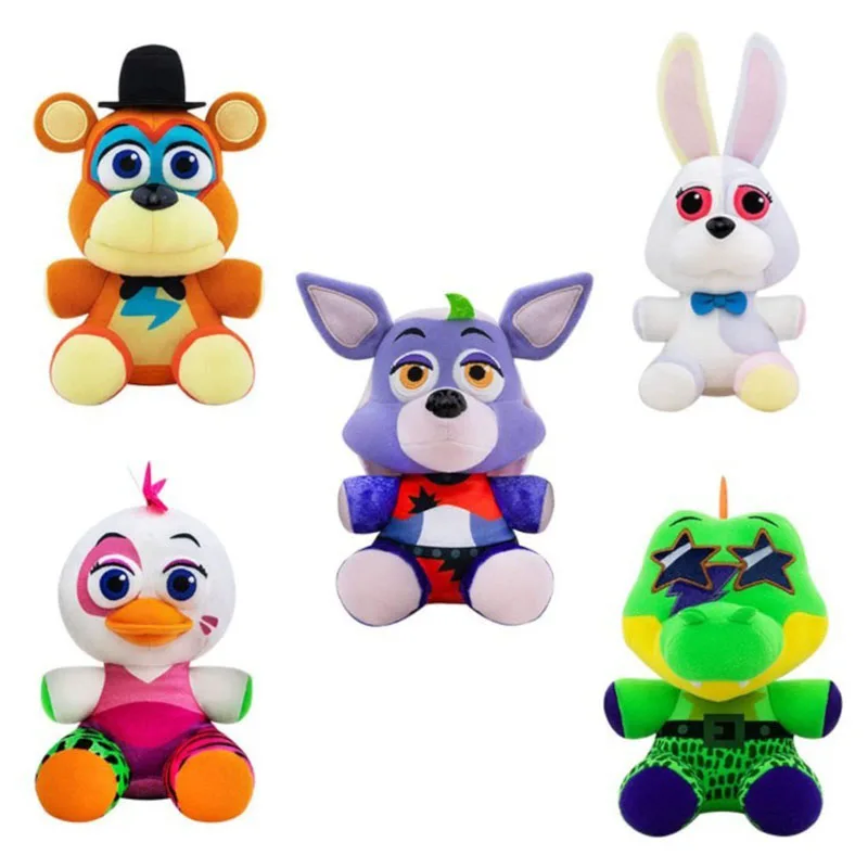 Плюшевые игрушки FNAF 31 стиль милые Фредди животные Фокси Бонни медведь Чика