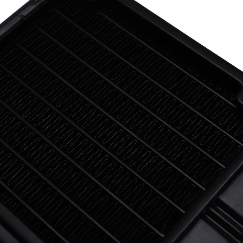 Низкий уровень шума 120 мм кулер для воды cpu ряд теплообменник радиатор с 80 мм бесшумный вентилятор охлаждения для системы охлаждения компьютера